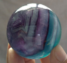 Load image into Gallery viewer, Fluorite Sphere 45mm wide