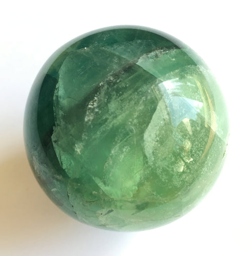 Green Fluorite Sphere 50mm / 2 inch diameter