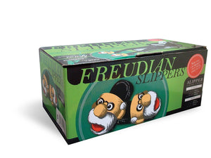 Freudian Slippers in Size Medium - comfortable, plush and a lot of fun!