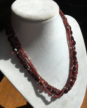 Load image into Gallery viewer, Vintage Tibetan Natural Garnet Necklace Choker