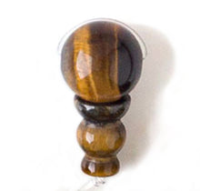 Load image into Gallery viewer, Golden Tigers Eye Bead 10mm Mala Guru Bead for Stringing Your Own Mala