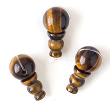 Load image into Gallery viewer, Golden Tigers Eye Bead 10mm Mala Guru Bead for Stringing Your Own Mala