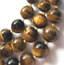 Load image into Gallery viewer, Golden Tiger&#39;s Eye Necklace 3 Strands
