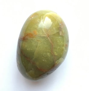 Green Opal Palm Stone 3.1 oz