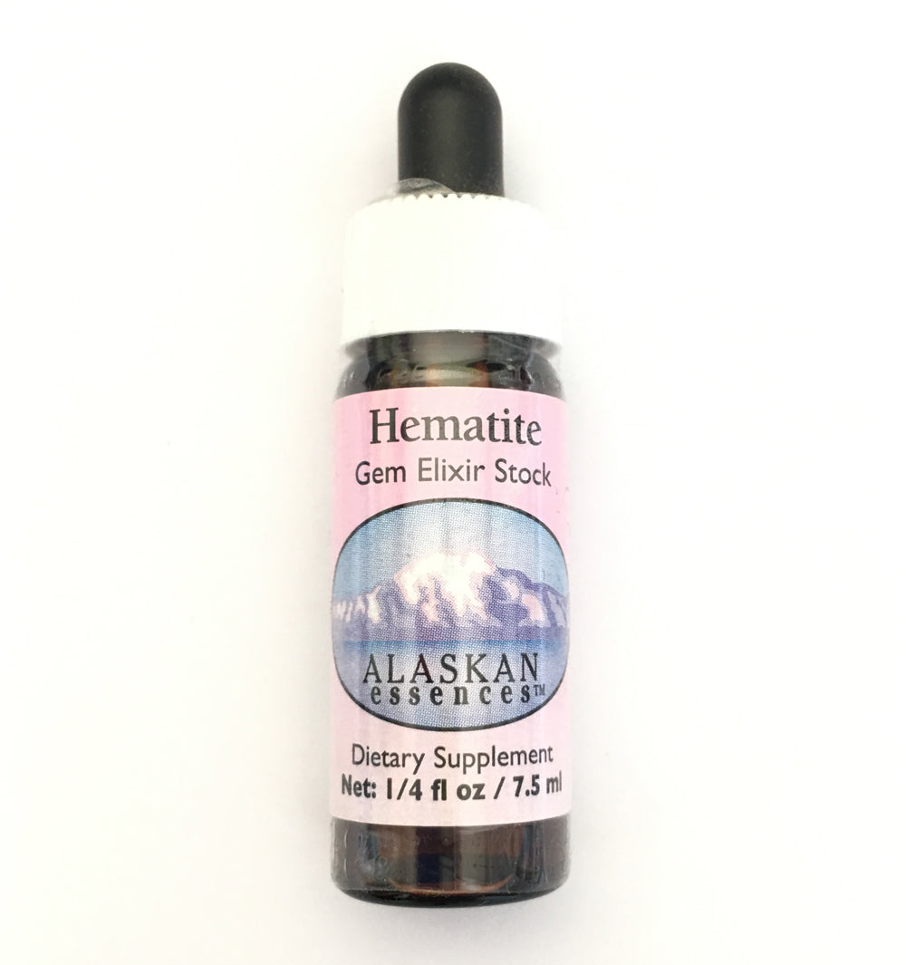 Hematite Gem Elixir .25 oz size from Alaskan Essences – Life is a