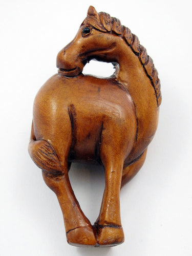 Horse Netsuke Bead