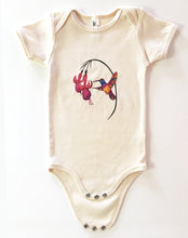 Load image into Gallery viewer, Hummingbird Onesie American Apparel Bodysuit Organic Cotton Jersey Knit