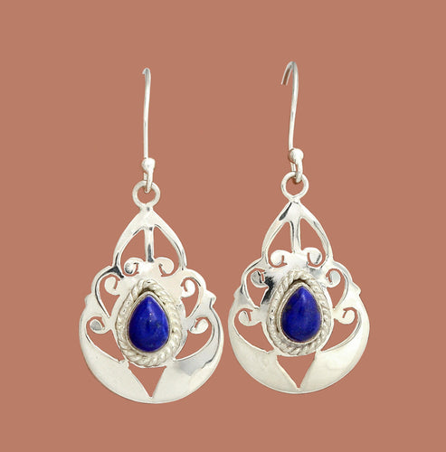 Lapis Lazuli Earrings Shakti Design