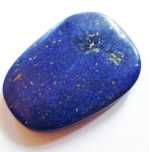 Lapis Lazuli Flat Palm Stone
