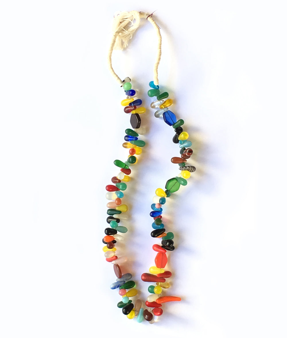 Mali Wedding Necklace of Antique Czech Glass Beads