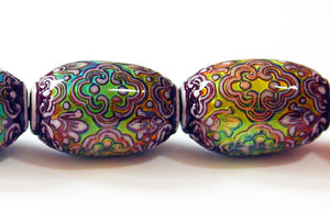 Polymer Beads Asian Beauty Mirage Beads