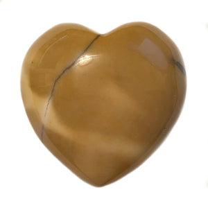 Mookaite Jasper Puffy Heart 45mm
