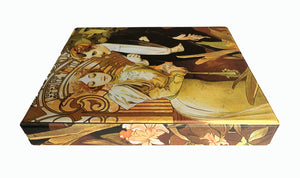 Alphonse Mucha Flirt 1.4 inch Avery 3-Ring Binder