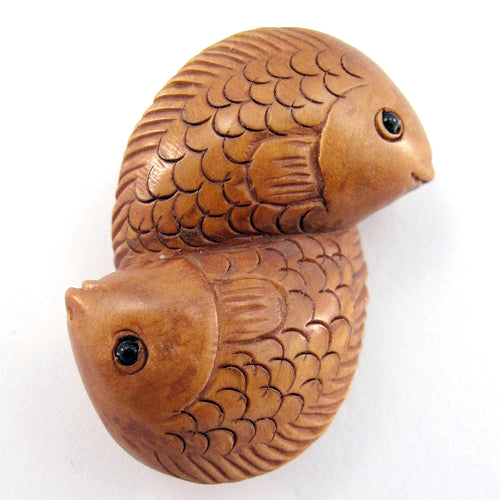 Fish Ojime Bead As Above, So Below Fish Bead