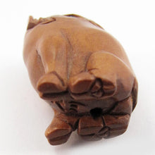 Load image into Gallery viewer, Wild Pig Bead Ojime Bead