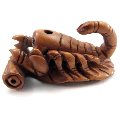 Scorpion Ojime Bead