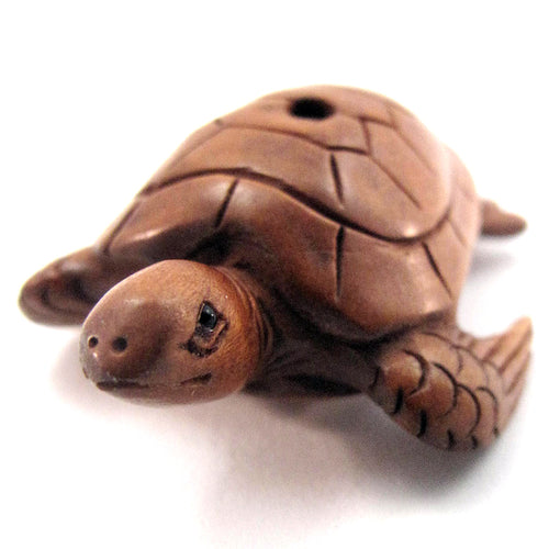 Sea Turtle Ojime Bead