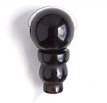 Load image into Gallery viewer, Black Onyx 10mm Mala Guru Bead for stringing your own mala