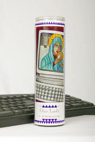 Our Lady of the Internet Prayer Candle