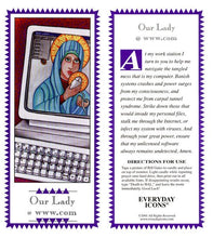 Load image into Gallery viewer, Our Lady of the Internet Prayer Candle