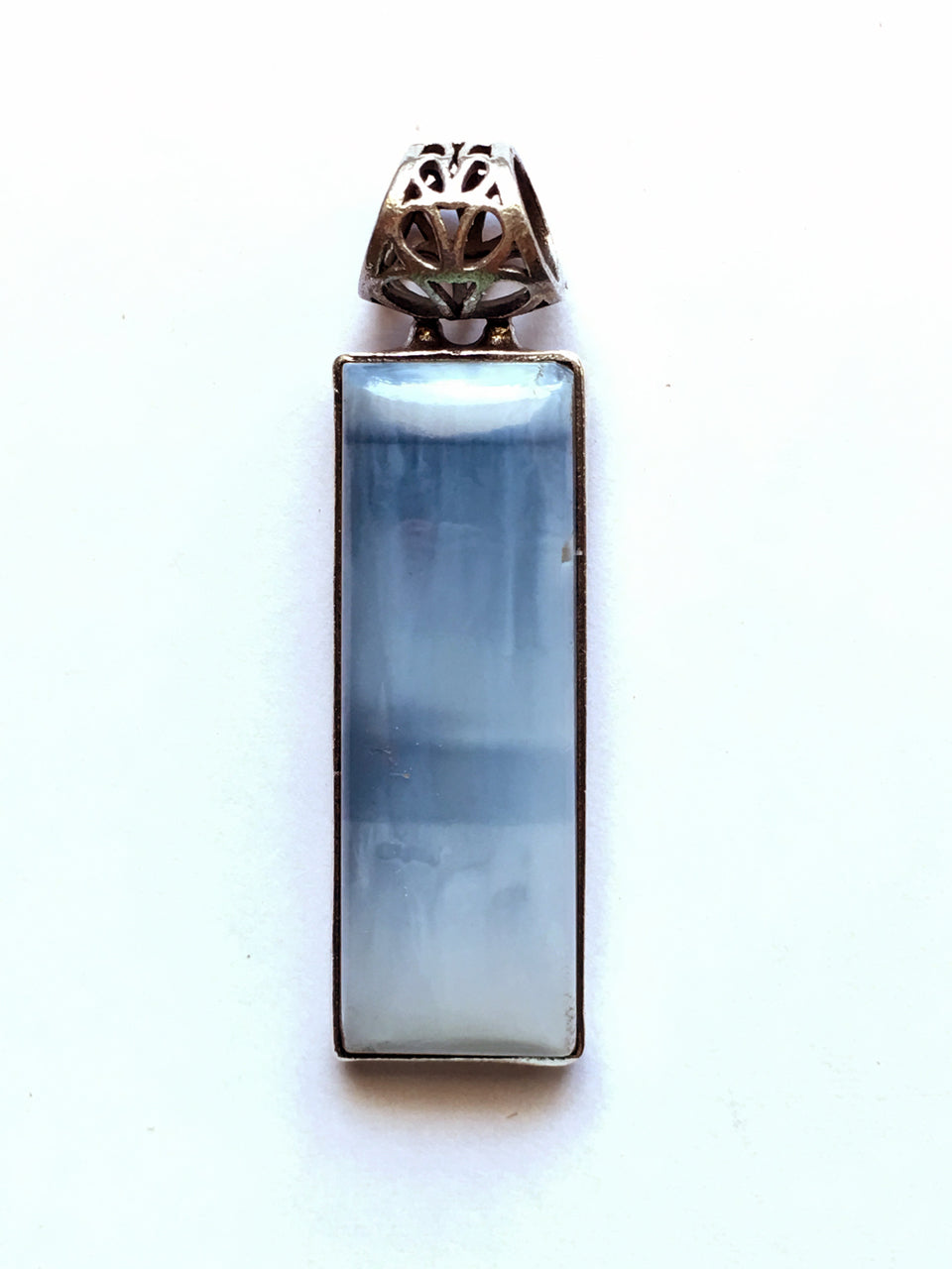 Owyhee Blue Opal Stone Pendant