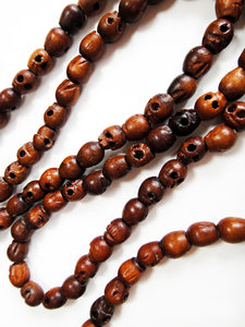 Skull Mala Prayer Beads - Tiny Skull 108 Beads