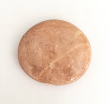 Load image into Gallery viewer, Peach Moonstone Palm Stone 2.22 inches