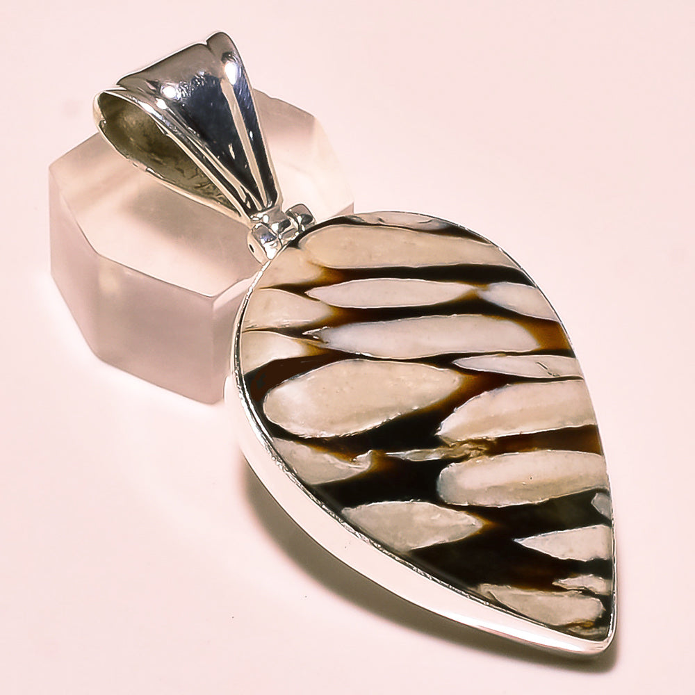 Peanut Wood Jasper Pendant deals 1 5/8