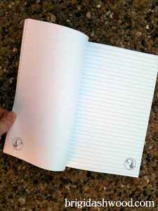 Wicca Journal with Celtic Wolf Design