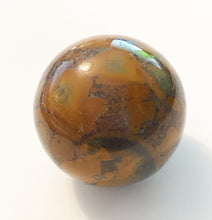 Load image into Gallery viewer, Rainforest Rhyolite Sphere 30mm