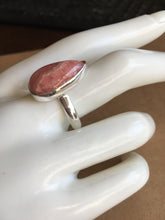 Load image into Gallery viewer, Rhodochrosite Ring size 10