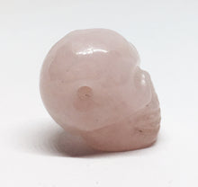 Load image into Gallery viewer, Rose Quartz Skull Bead