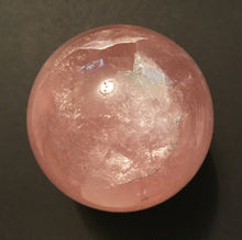 Load image into Gallery viewer, Rose Quartz Sphere Translucent Deep Pink