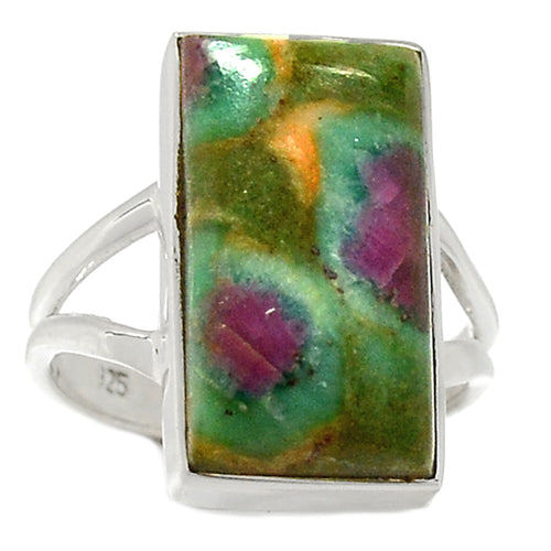 Ruby Fuchsite Ring in size 6.75