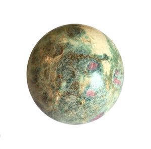 Ruby Fuchsite Sphere 1.82 inch or 46mm