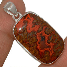 Load image into Gallery viewer, Seam Agate Pendant from Morocco