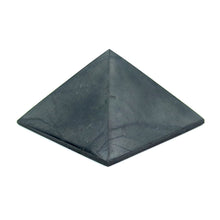Load image into Gallery viewer, Shungite Pyramid 2.5 inch base