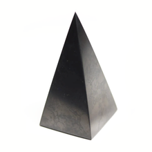 Load image into Gallery viewer, Shungite Nubian Pyramid 1-5/8 inch base