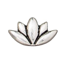 Load image into Gallery viewer, Lotus Bead Antique Silver Plated Pewter by TerraCast
