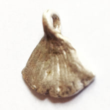 Load image into Gallery viewer, Silver Ginkgo Charm stamped ETERNITY