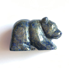 Load image into Gallery viewer, Sodalite Bear Figurine 1.5 inches long
