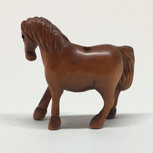 Standing Horse Ojime Bead