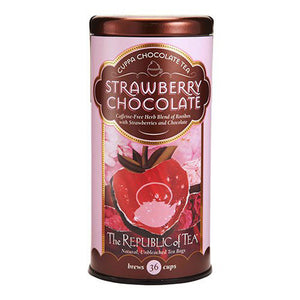 Strawberry Chocolate Rooibos Tea Caffeine-Free
