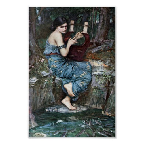 Greek Goddess Art Print by John William Waterhouse
