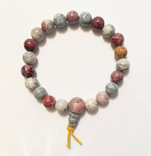 Load image into Gallery viewer, Venus Jasper Yoga Beads Bracelet