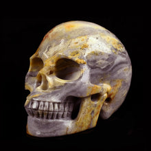 Load image into Gallery viewer, Crazy Lace Agate Skull 3 lbs!